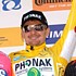 Le final podium of Paris-Nice 2006 with overall winner Floyd Landis